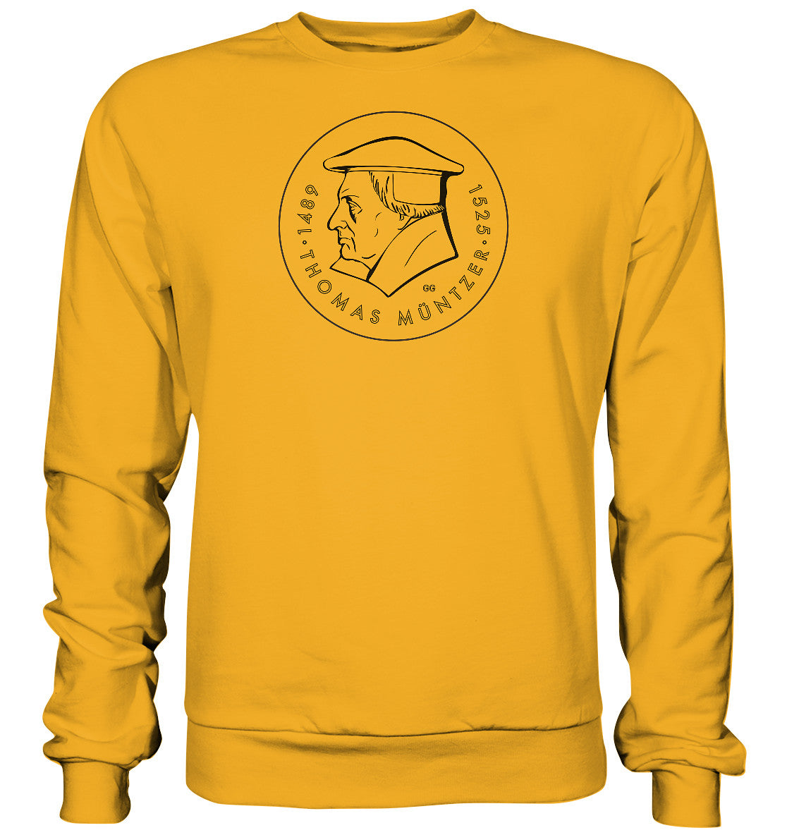 DDR Ostalgie Pullover Unisex • THOMAS MÜNTZER - DDR MÜNZE