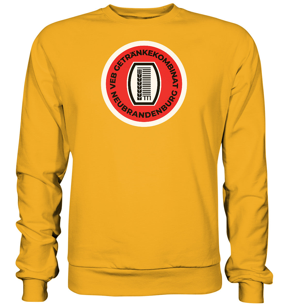 DDR Ostalgie Pullover Unisex • VEB GETRÄNKEKOMBINAT NEUBRANDENBURG
