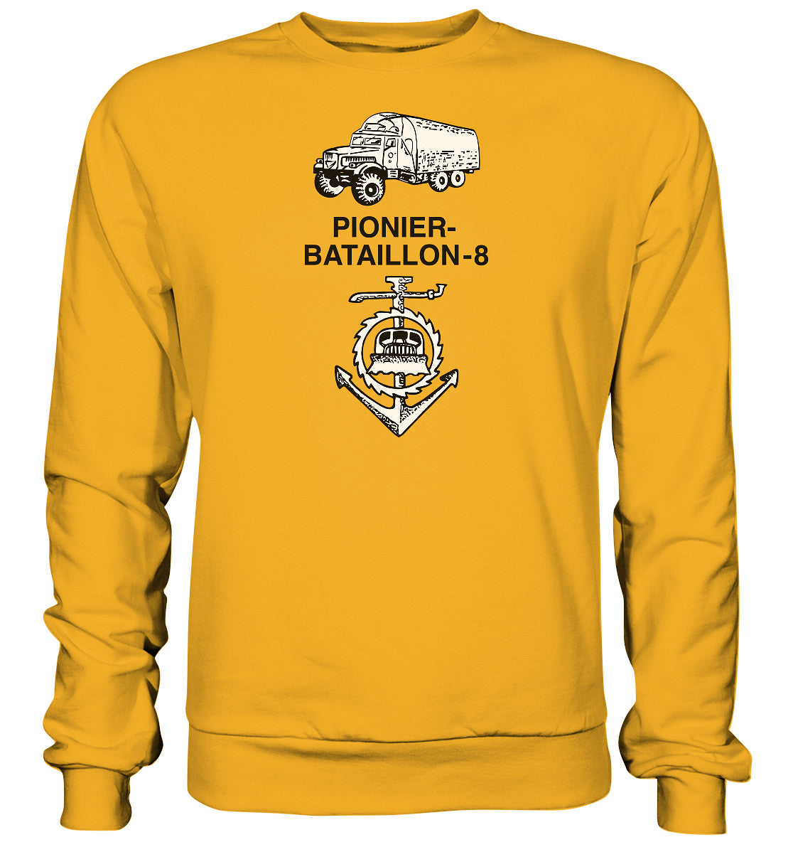 DDR Ostalgie Pullover Unisex • NVA PIONIERBATAILLON 8