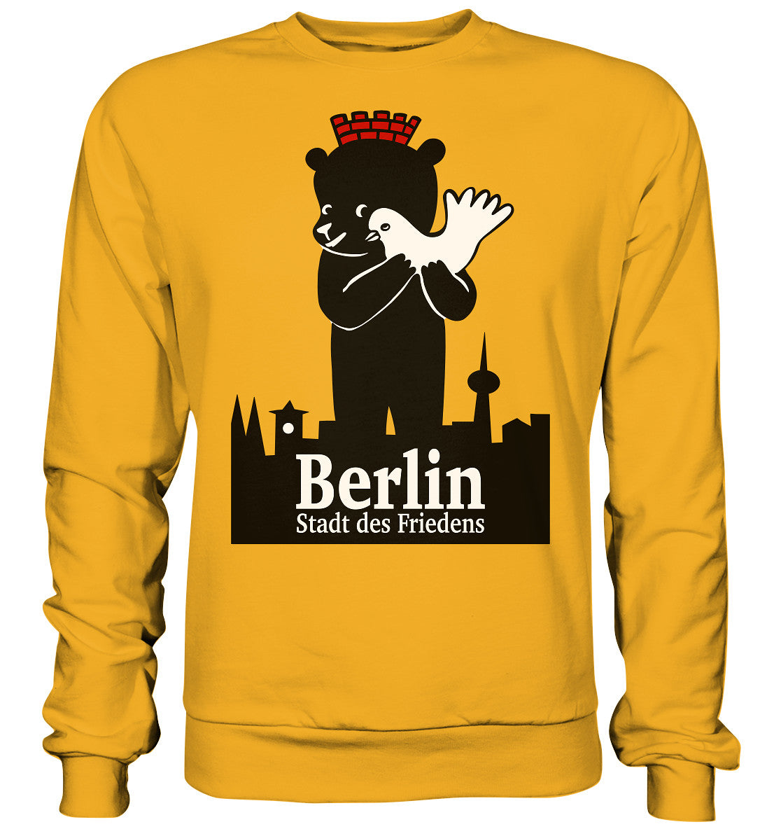 DDR Ostalgie Pullover Unisex • BERLIN - STADT DES FRIEDENS - PLAKAT 1984