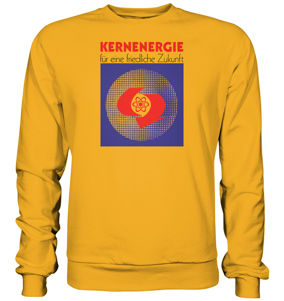 DDR Ostalgie Pullover Unisex • DDR - KERNENERGIE