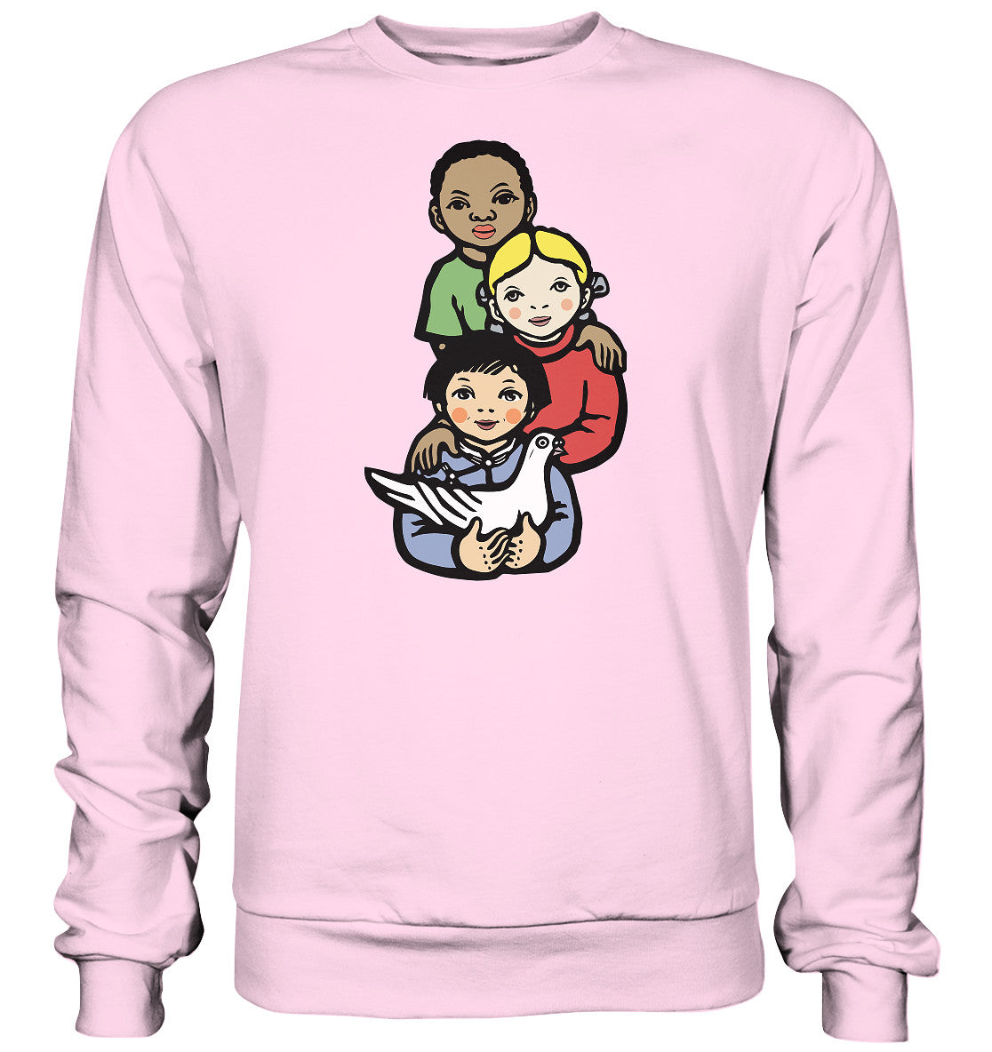 DDR Ostalgie Pullover Unisex • WELTFRIEDEN - WORLD PEACE, LI BING-FAN 1967