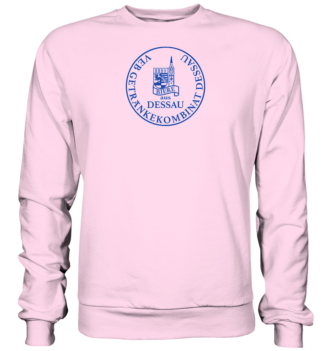 DDR Ostalgie Pullover Unisex • VEB GETRÄNKEKOMBINAT DESSAU BIERE