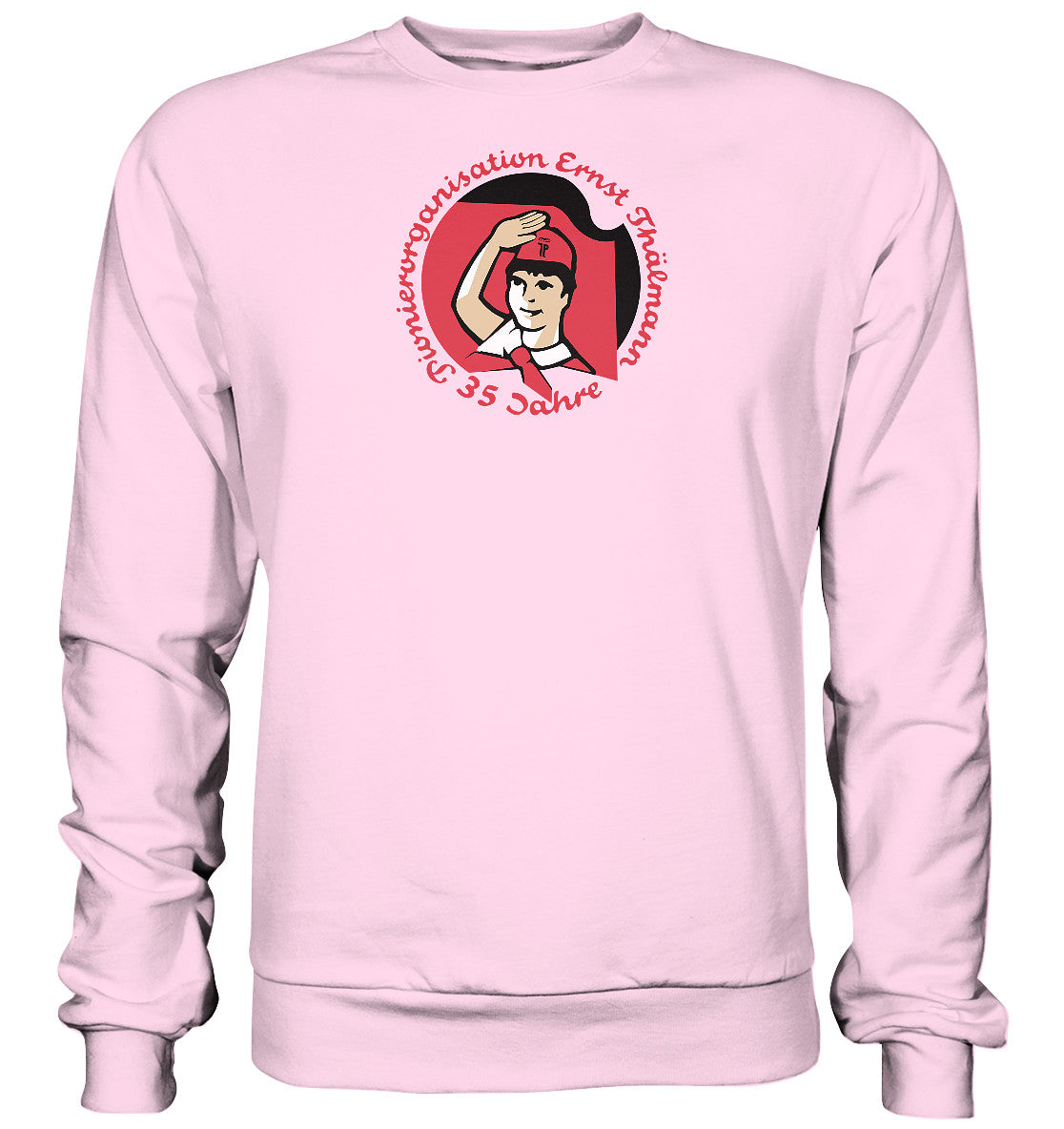 DDR Ostalgie Pullover Unisex • 35 JAHRE PIONIERORGANISATION ERNST THÄLMANN
