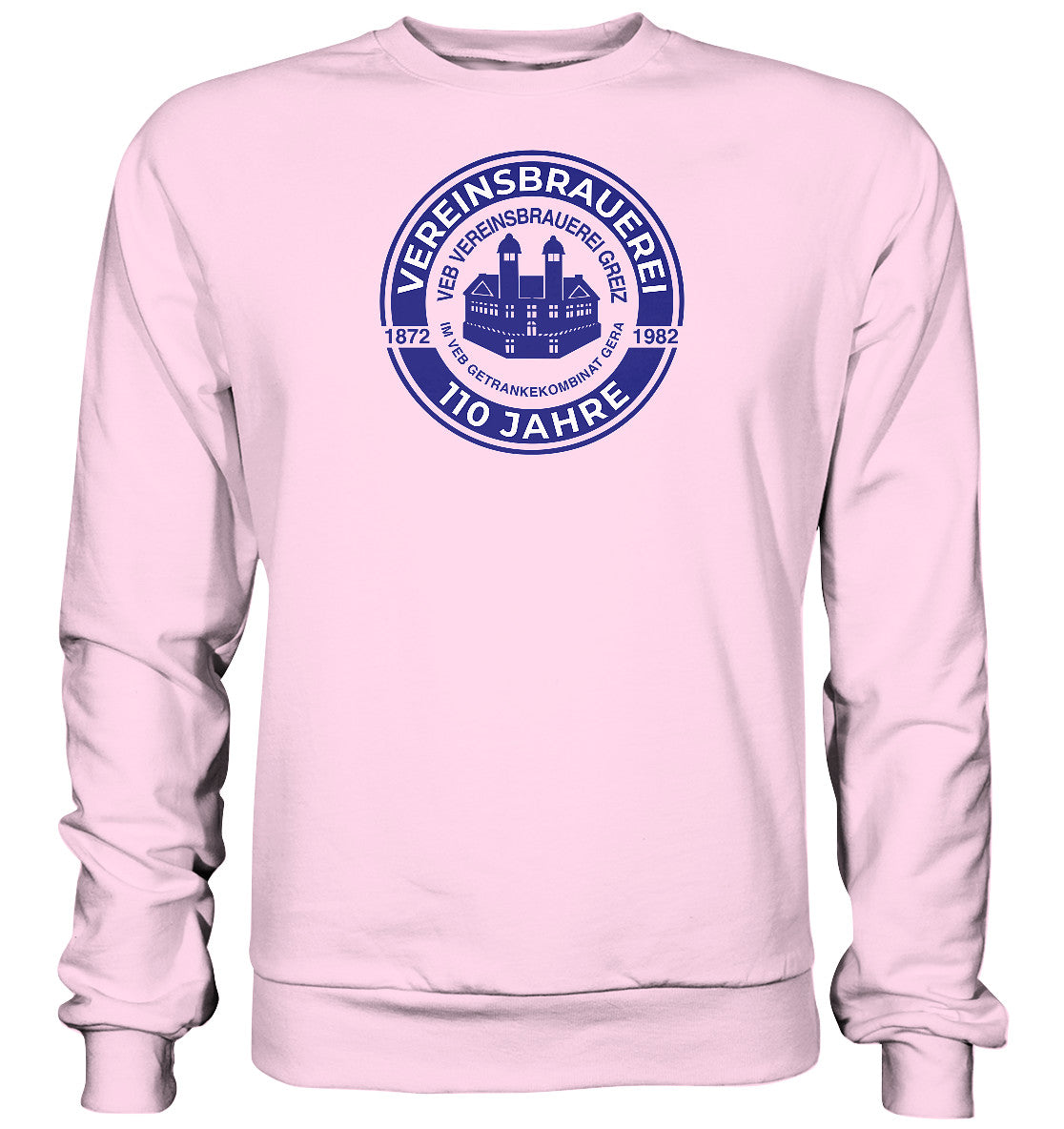 DDR Ostalgie Pullover Unisex • VEB VEREINSBRAUEREI GREIZ - GETRÄNKEKOMBINAT GERA