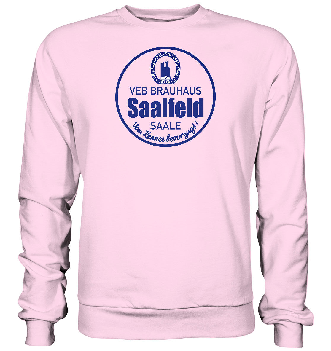 DDR Ostalgie Pullover Unisex • VEB BRAUHAUS SAALFELD