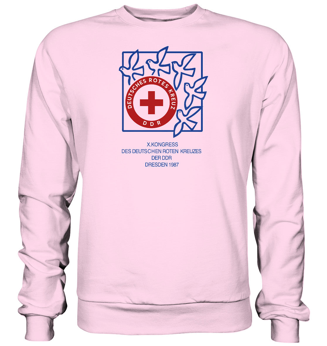 PULLOVER UNISEX • 10. KONGRESS DES DRK DRESDEN 1987