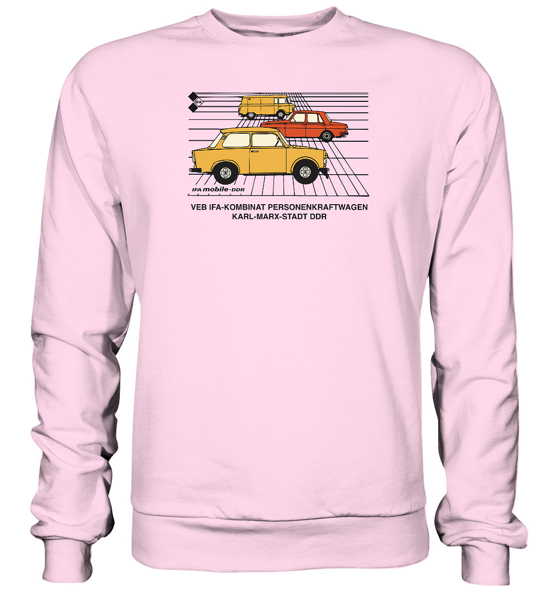 DDR Ostalgie Pullover Unisex • IFA MOBILE DDR - ORIGINALWERBUNG