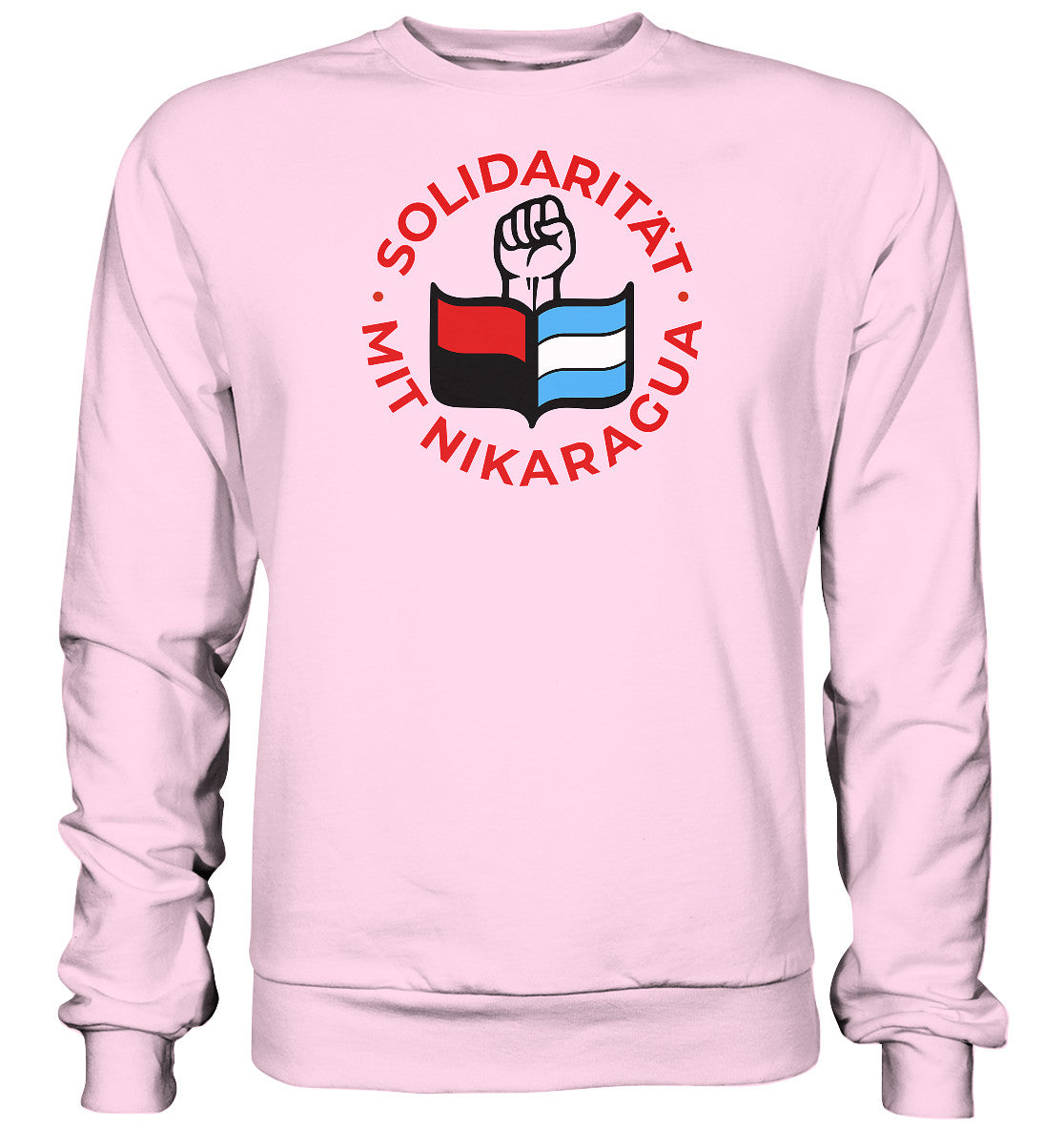 DDR Ostalgie Pullover Unisex • SOLIDARITÄT MIT NIKARAGUA