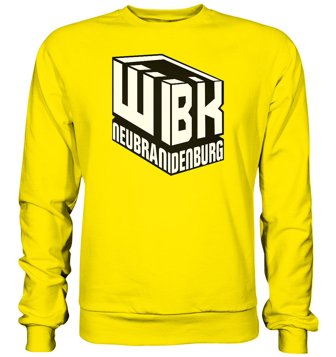 DDR Ostalgie Pullover Unisex • WOHNUNGSBAUGESELLSCHAFT NEUBRANDENBURG
