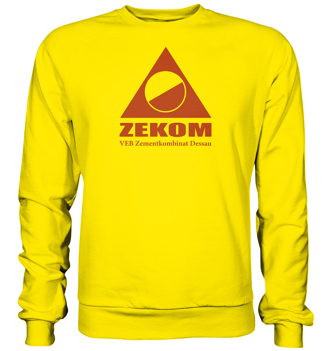 DDR Ostalgie Pullover Unisex • VEB ZEMENTKOMBINAT DESSAU