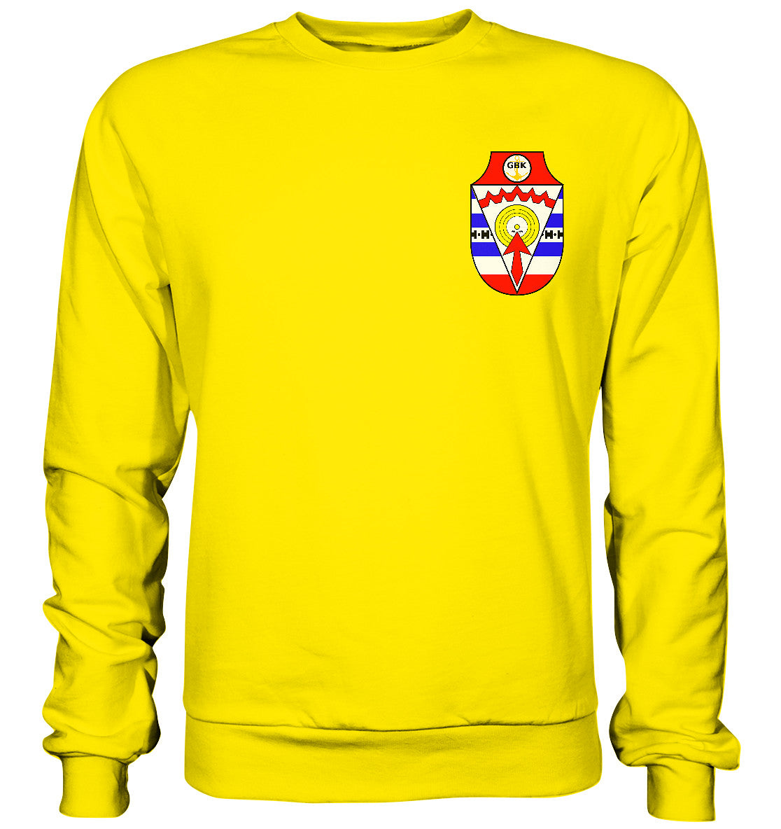 DDR Ostalgie Pullover Unisex • DDR GRENZBRIGADE KÜSTE BRUST BADGE