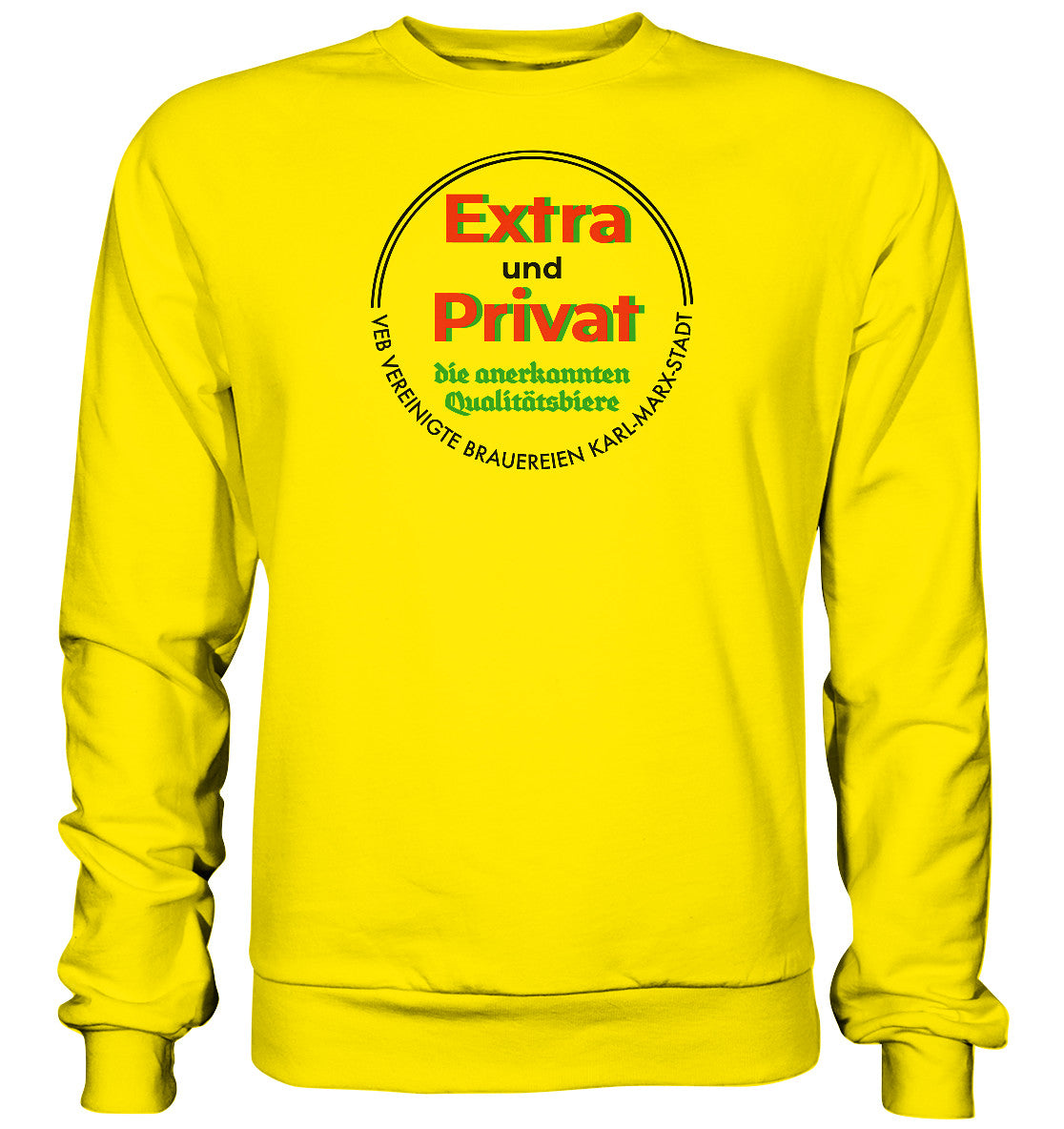 DDR Ostalgie Pullover Unisex • VEB BRAUEREIEN KARL-MARX-STADT