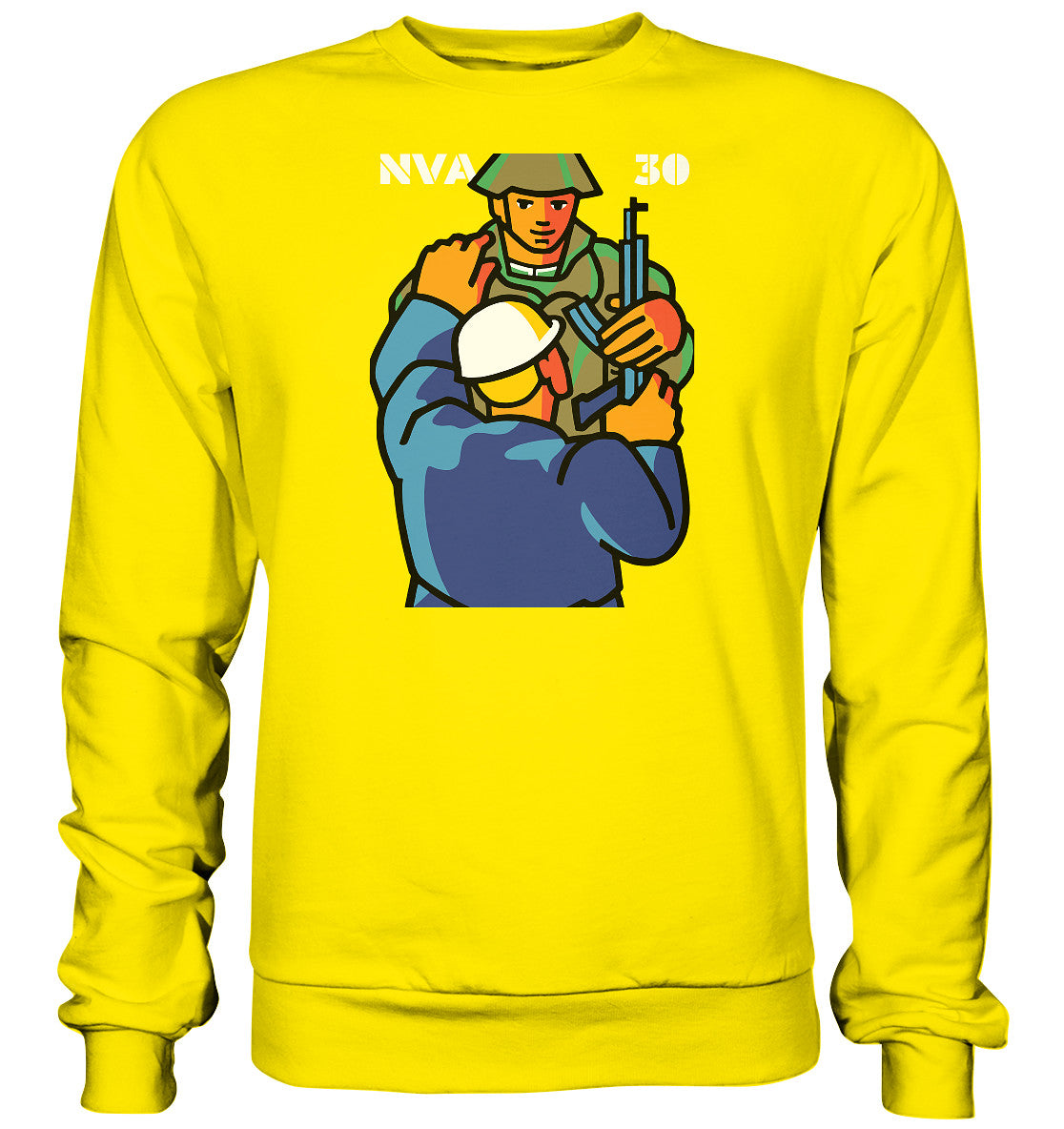 DDR Ostalgie Pullover Unisex • 30 JAHRE NVA