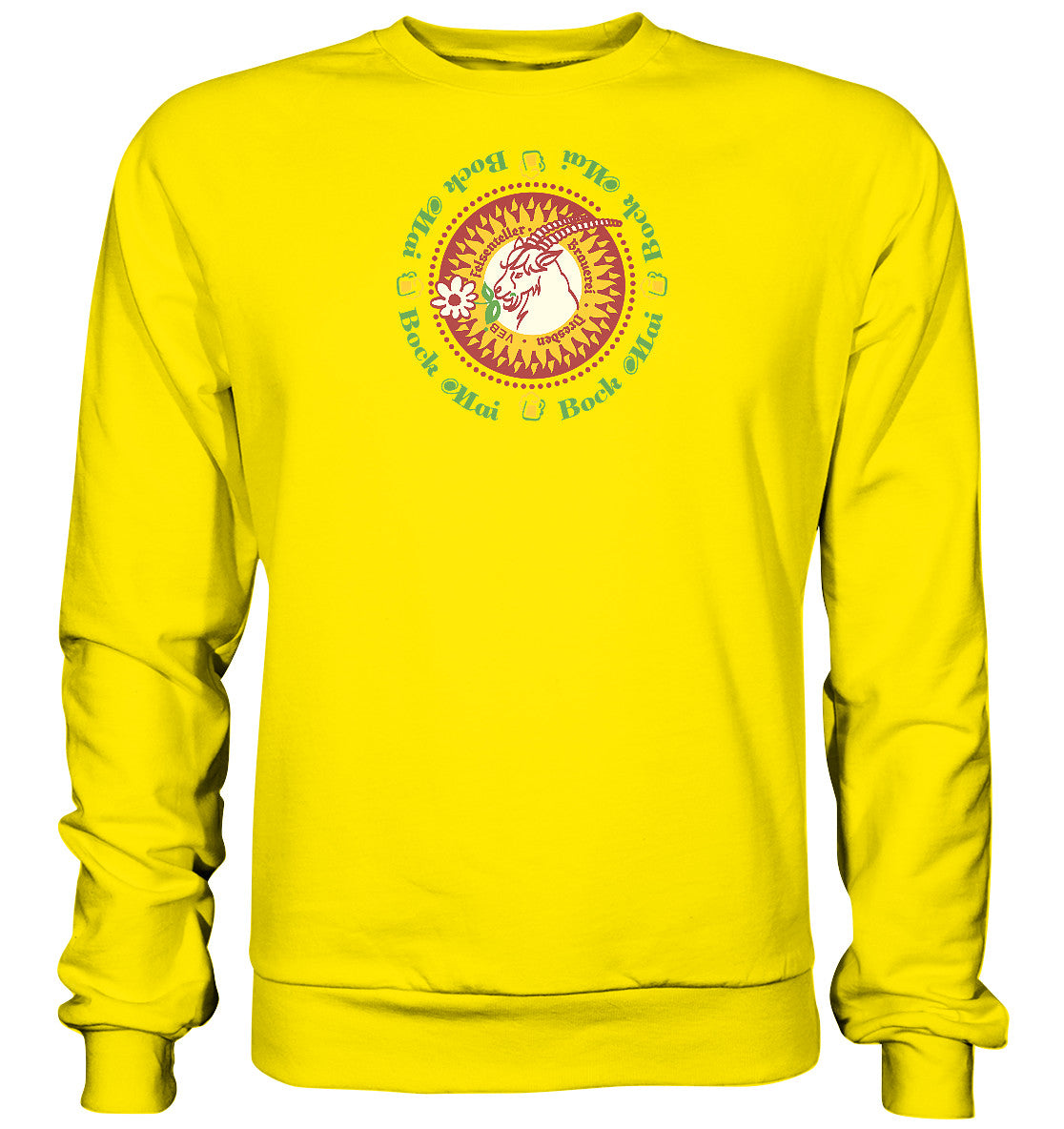DDR Ostalgie Pullover Unisex • VEB FELSENKELLER BRAUEREI DRESDEN MAI BOCK