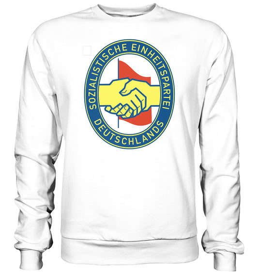 DDR Ostalgie Pullover Unisex • SED LOGO