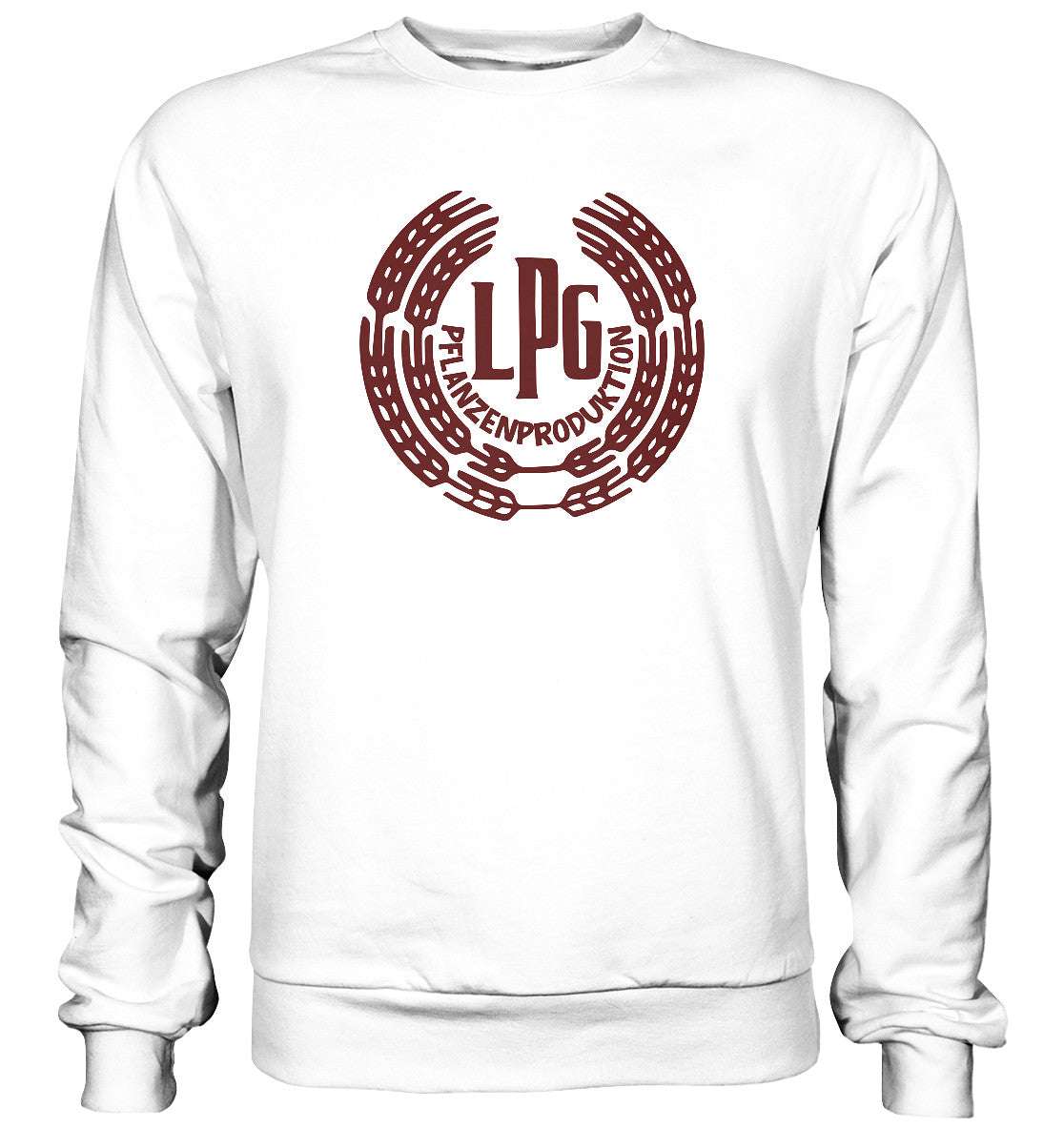 DDR Ostalgie Pullover Unisex • LPG - PFLANZENPRODUKTION - FARBE