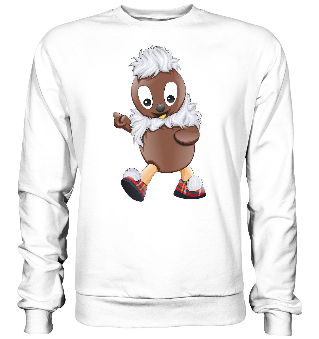 DDR Ostalgie Pullover Unisex • UNSER SANDMÄNNCHEN - PITTIPLATSCH MACHT LAUNE