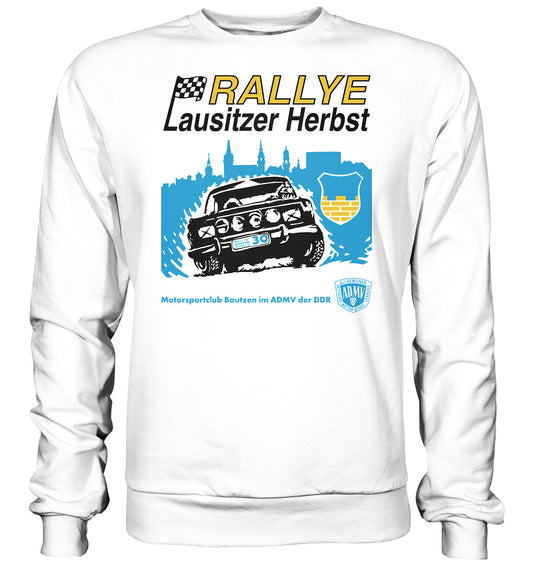 DDR Ostalgie Pullover Unisex • RALLYE LAUSITZER HERBST, MOTORSPORTCLUB BAUTZEN