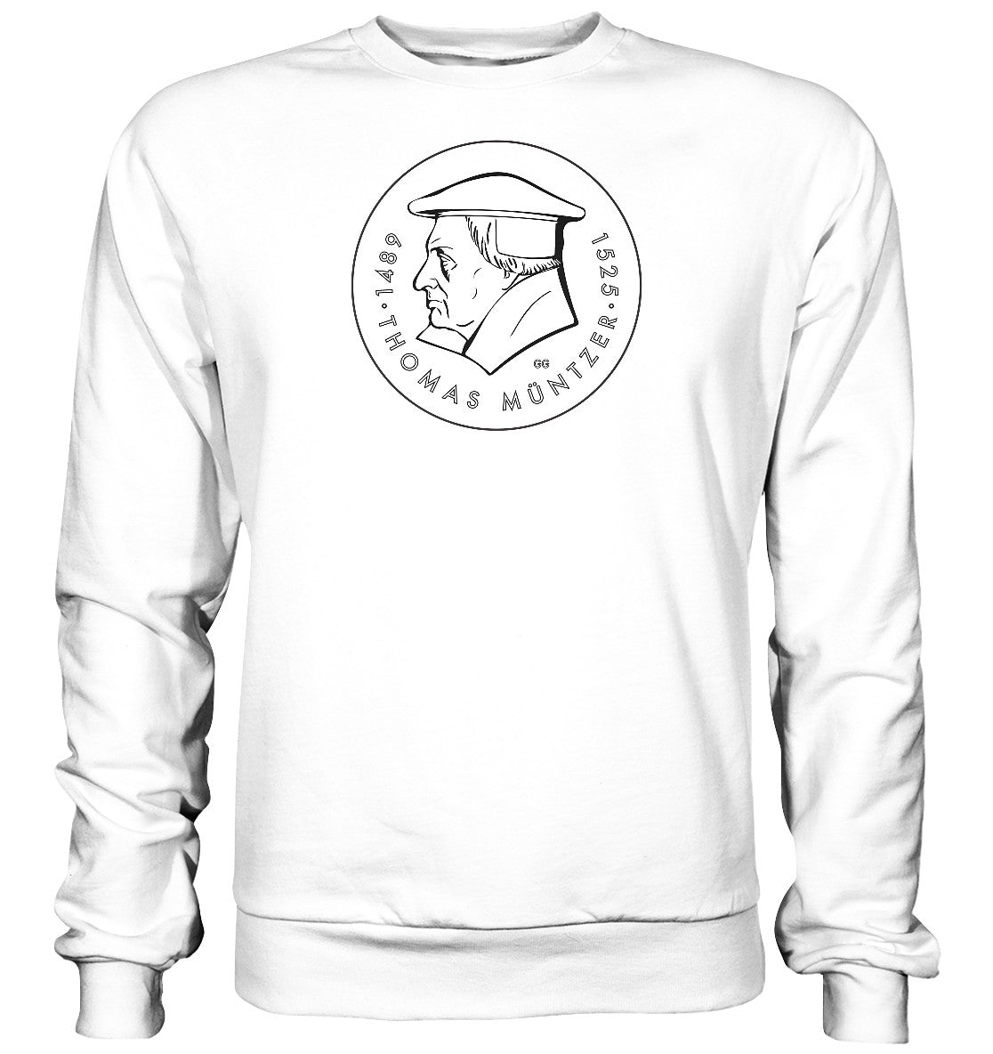 DDR Ostalgie Pullover Unisex • THOMAS MÜNTZER - DDR MÜNZE
