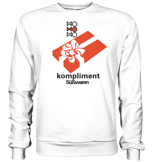 DDR Ostalgie Pullover Unisex •  HO KOMPLIMENT SÜSSWAREN
