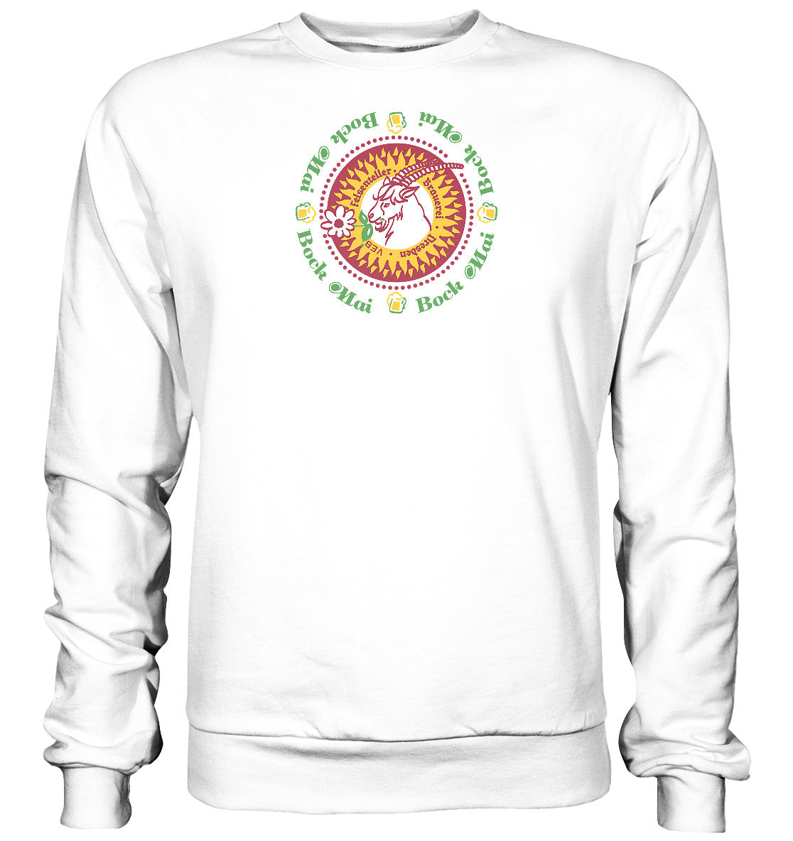 DDR Ostalgie Pullover Unisex • VEB FELSENKELLER BRAUEREI DRESDEN MAI BOCK