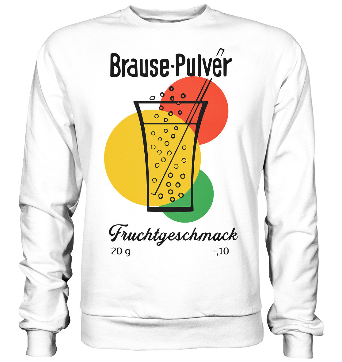 DDR Ostalgie Pullover Unisex • BRAUSE-PULVER FRUCHTGESCHMACK