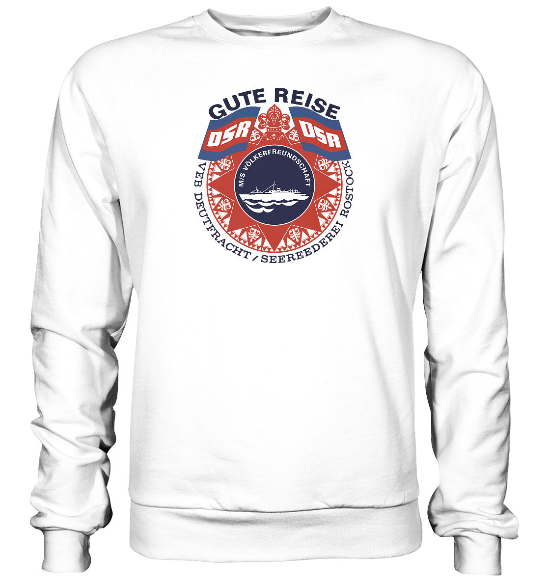 PULLOVER UNISEX • MS VÖLKERFREUNDSCHAFT- hell