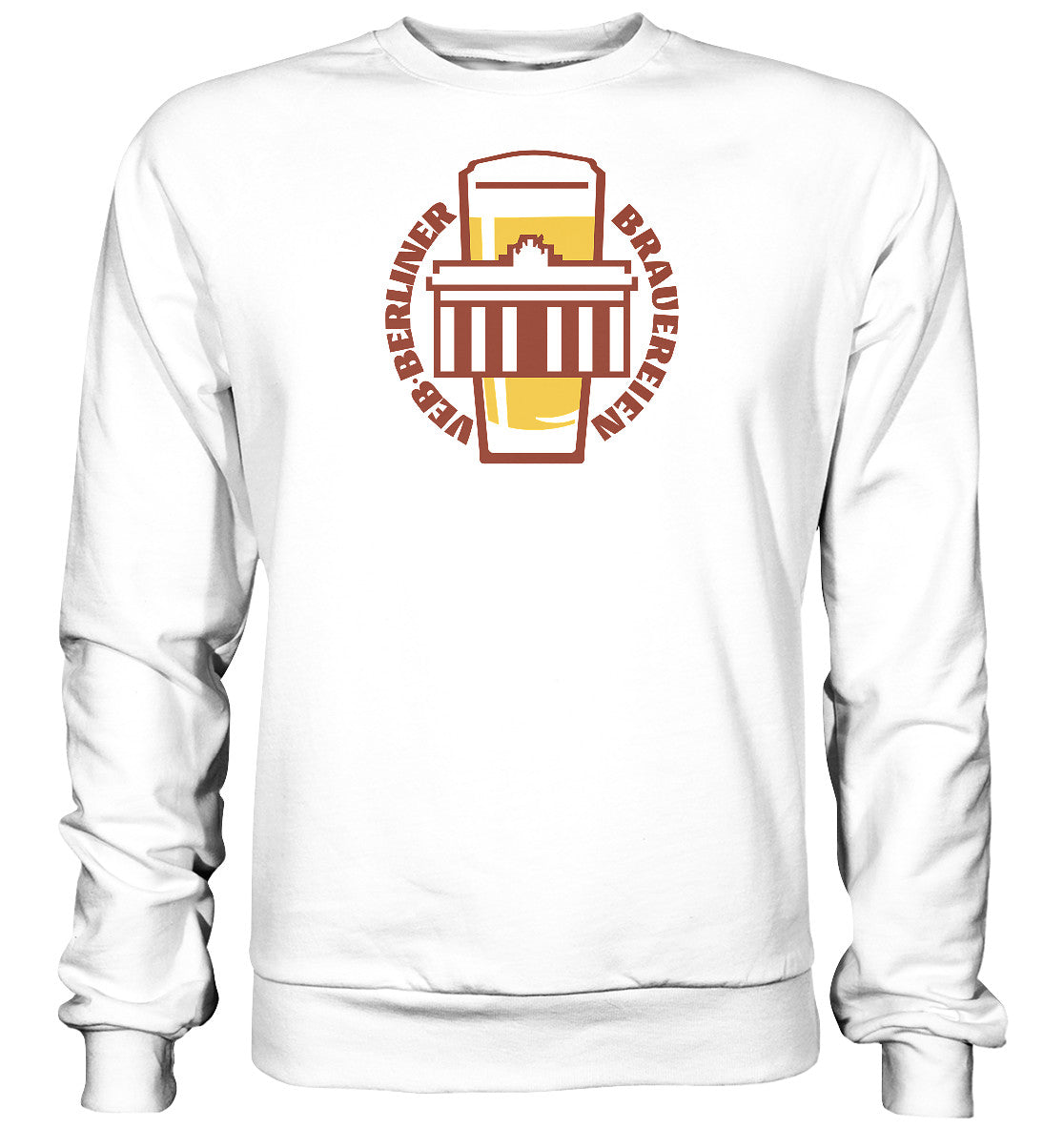 DDR Ostalgie Pullover Unisex • VEB BERLINER BRAUEREIEN