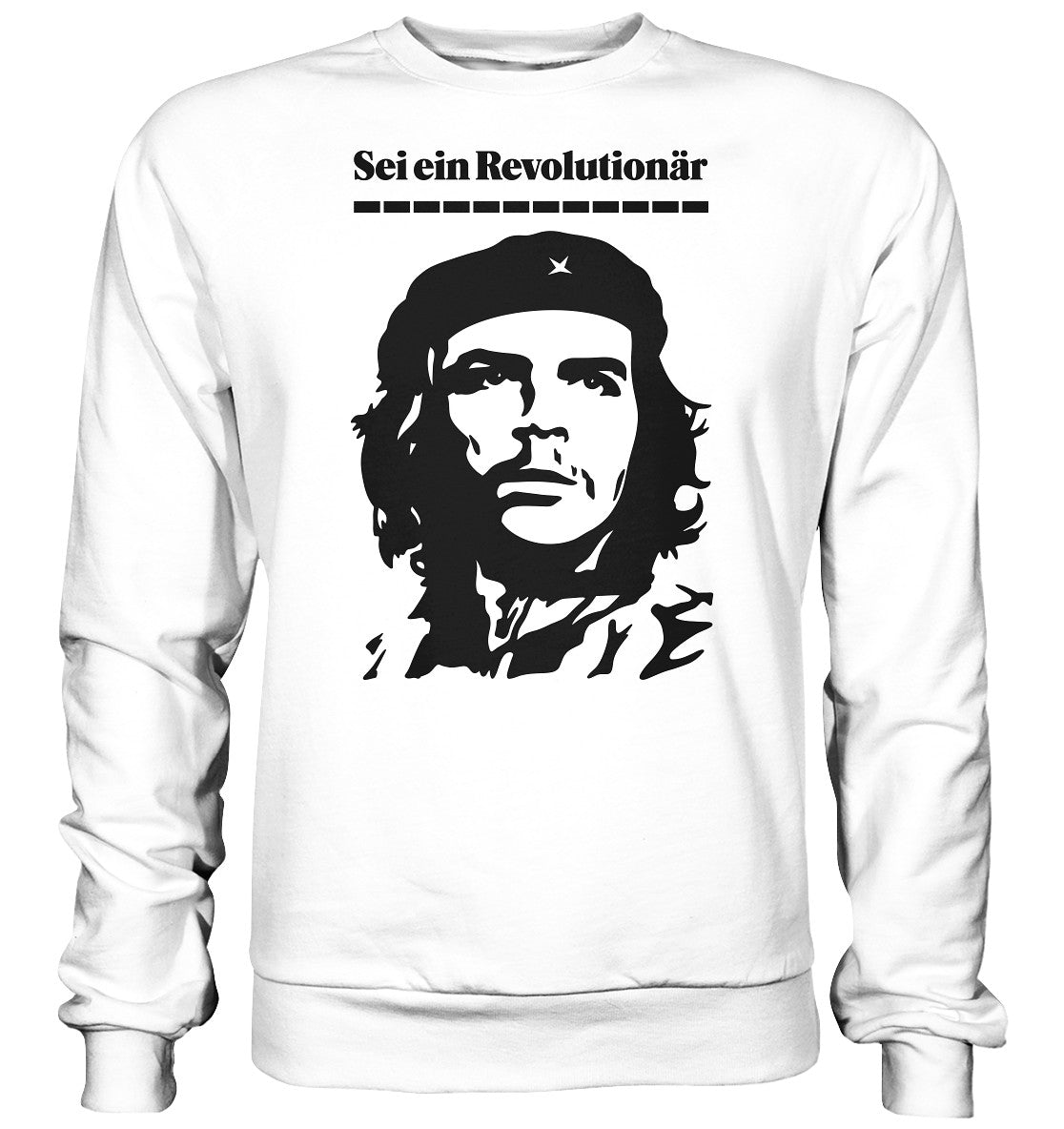 DDR Ostalgie Pullover Unisex • SEI EIN REVOLUTIONÄR - CHE GUEVARA (DDR ORIGINAL-PLAKAT)