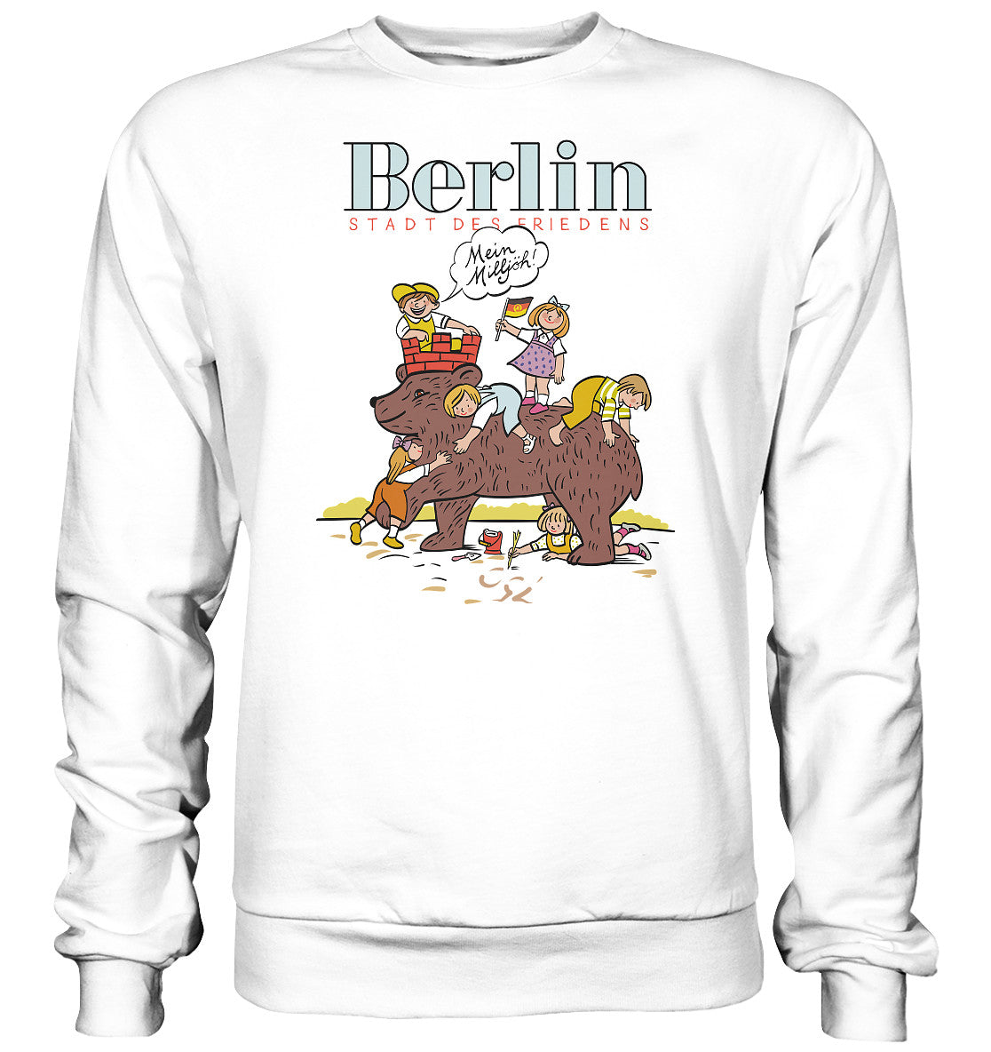 DDR Ostalgie Pullover Unisex • BERLIN - STADT DES FRIEDENS