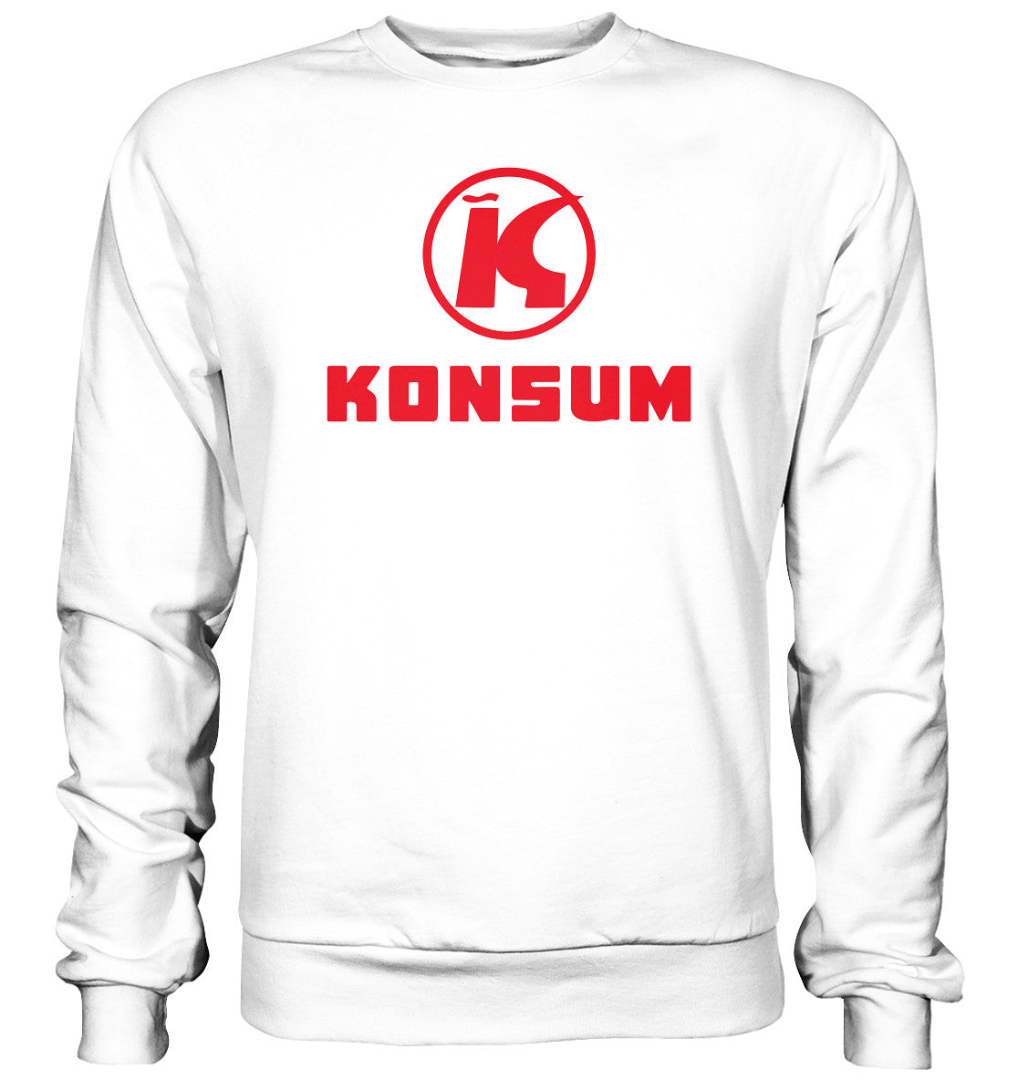 DDR Ostalgie Pullover Unisex • KONSUM - HELL