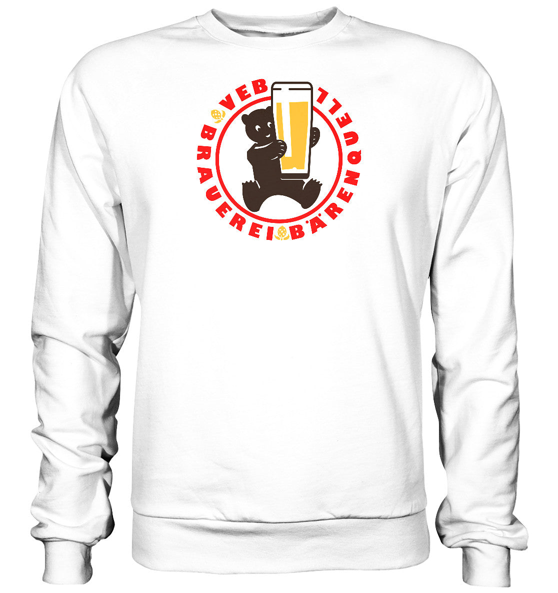 DDR Ostalgie Pullover Unisex • VEB BÄRENQUELL BERLIN BRAUEREI