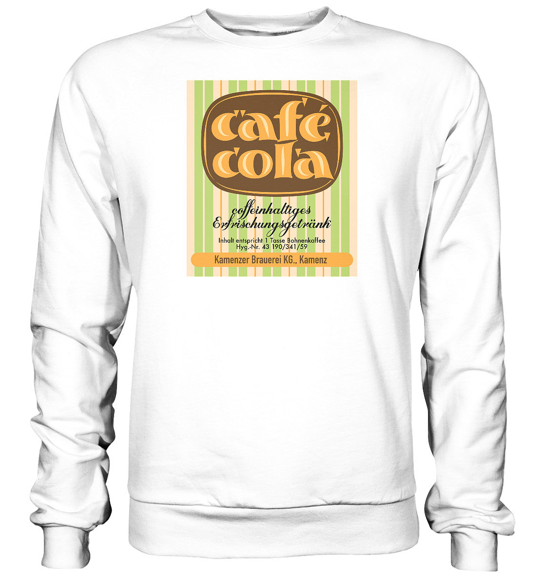 DDR Ostalgie Pullover Unisex • CAFÉ COLA - KAMENZ
