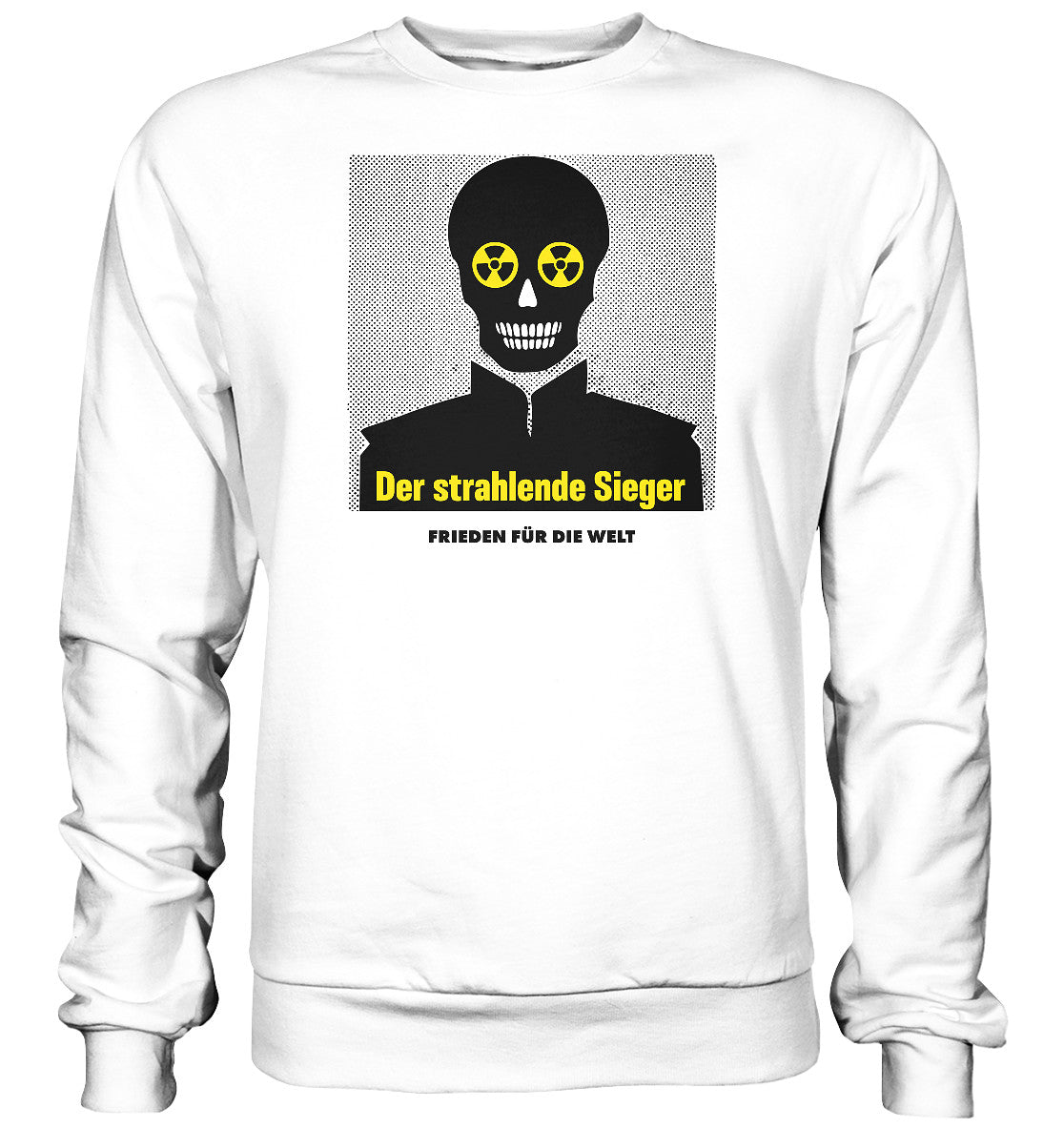 DDR Ostalgie Pullover Unisex • DER STRAHLENDE SIEGER - FRIEDEN FÜR DIE WELT!