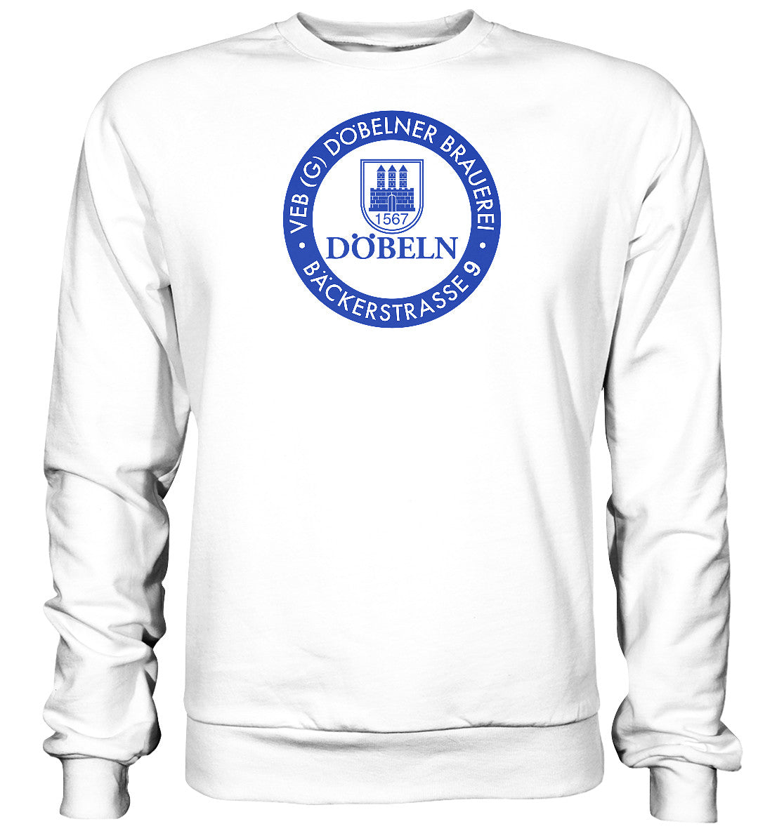 DDR Ostalgie Pullover Unisex • VEB DÖBELNER BRAUEREI