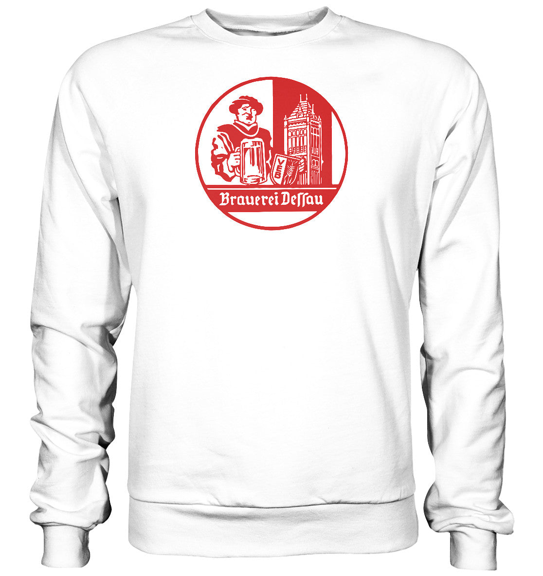 DDR Ostalgie Pullover Unisex • BRAUEREI DESSAU