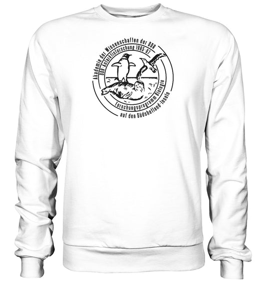 DDR Ostalgie Pullover Unisex • ANTARKTISFORSCHUNG DER DDR - 1985-1987 - POSTSTEMPEL