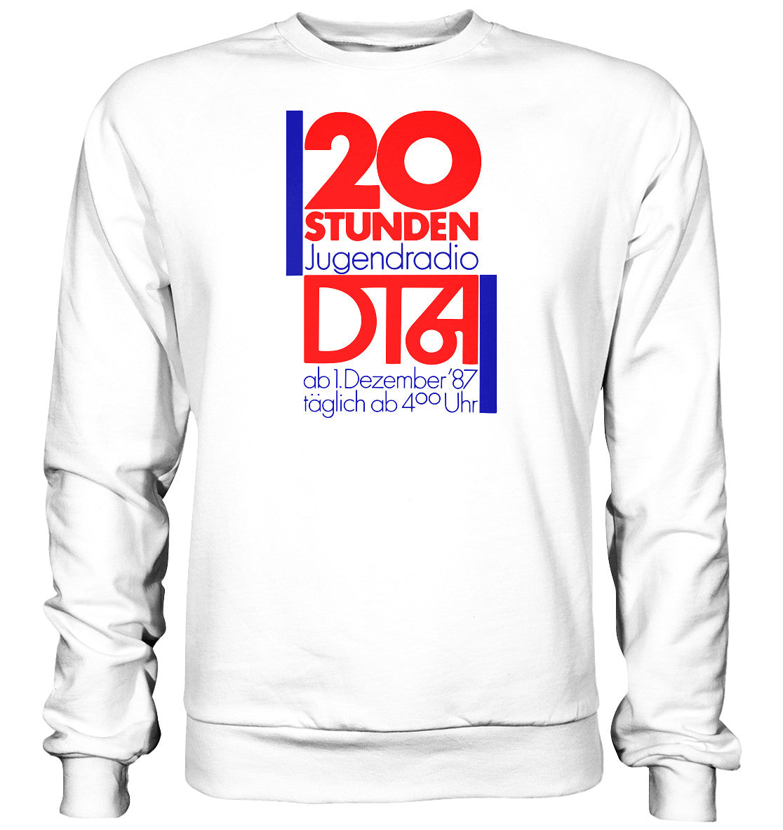 PULLOVER UNISEX • 20 STUNDEN JUGENDRADIO DT64