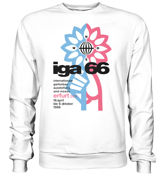 DDR Ostalgie Pullover Unisex • IGA ERFURT 1966