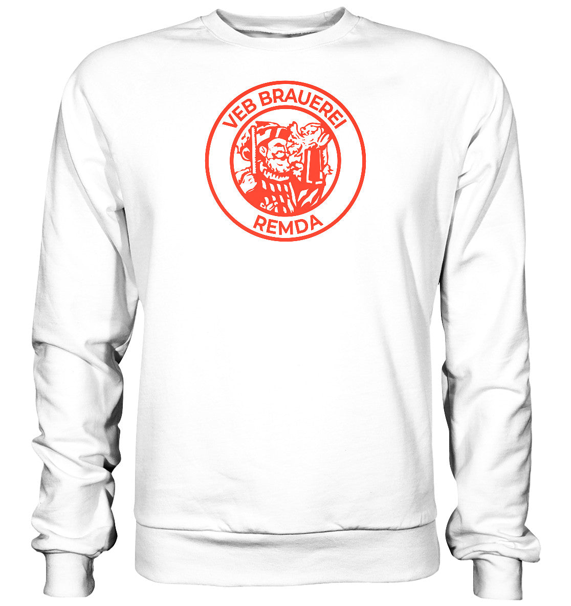 DDR Ostalgie Pullover Unisex • VEB BRAUEREI REMDA