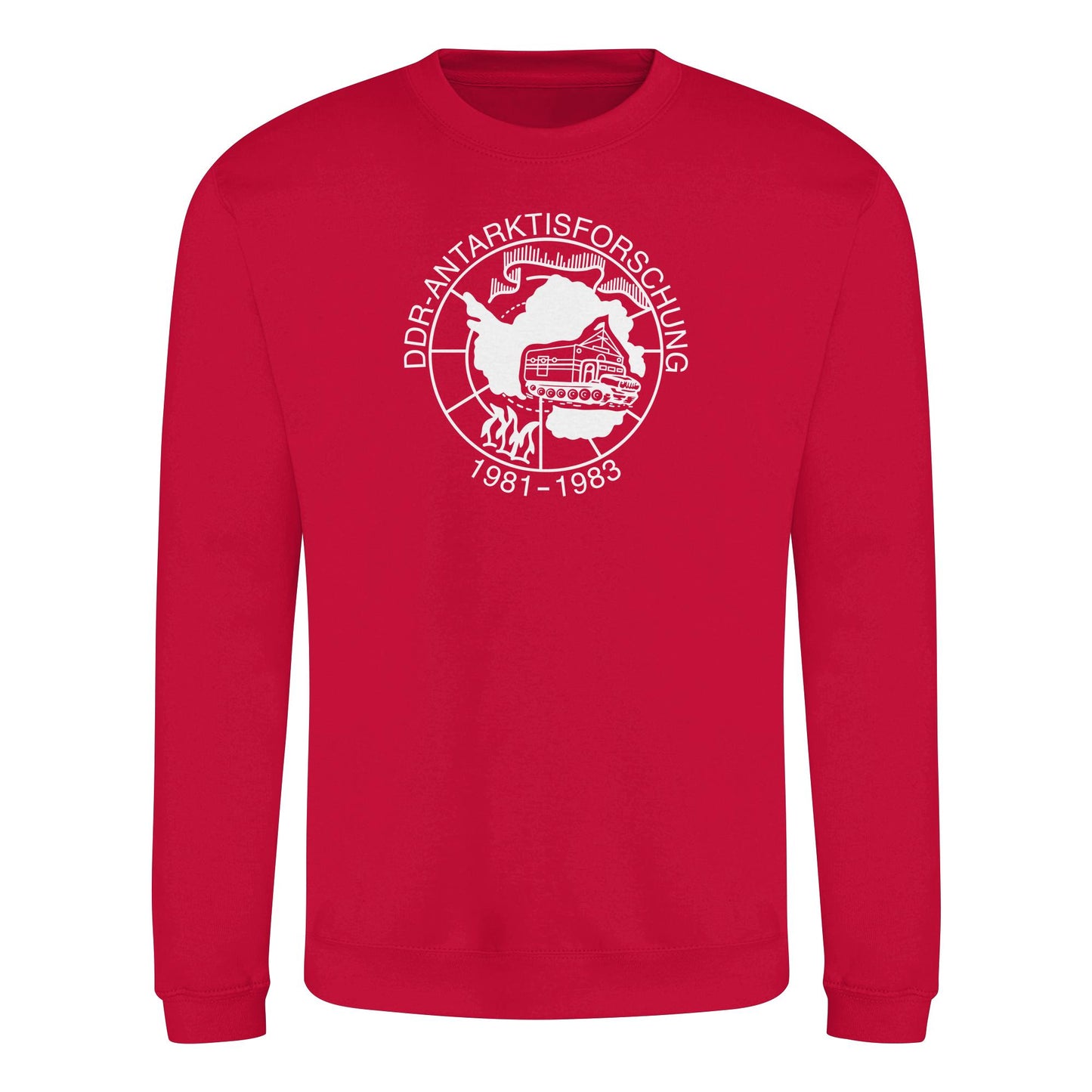 DDR Ostalgie Pullover Unisex • ANTARKTISFORSCHUNG DER DDR - 1981-1983