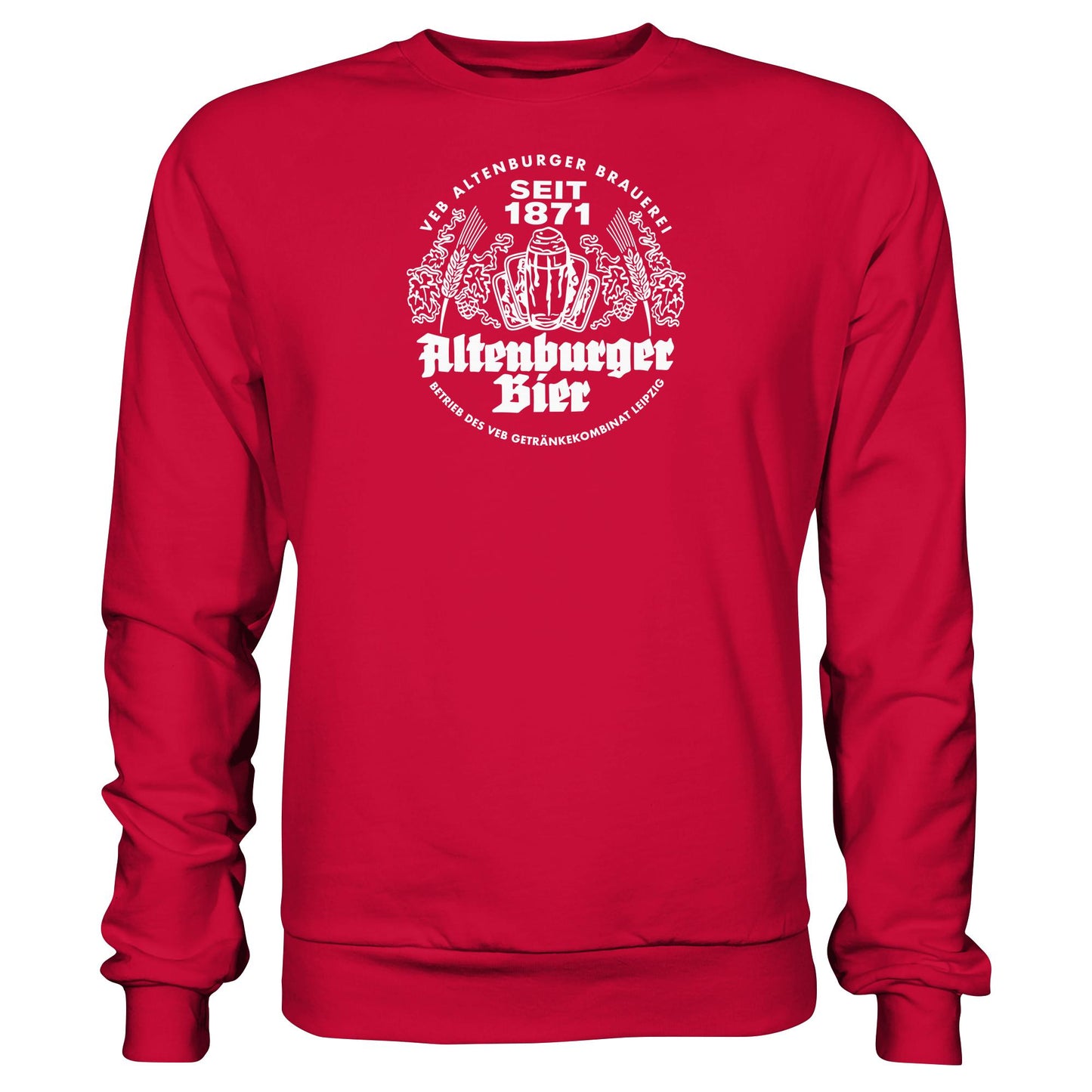 DDR Ostalgie Pullover Unisex • VEB ALTENBURGER BIER