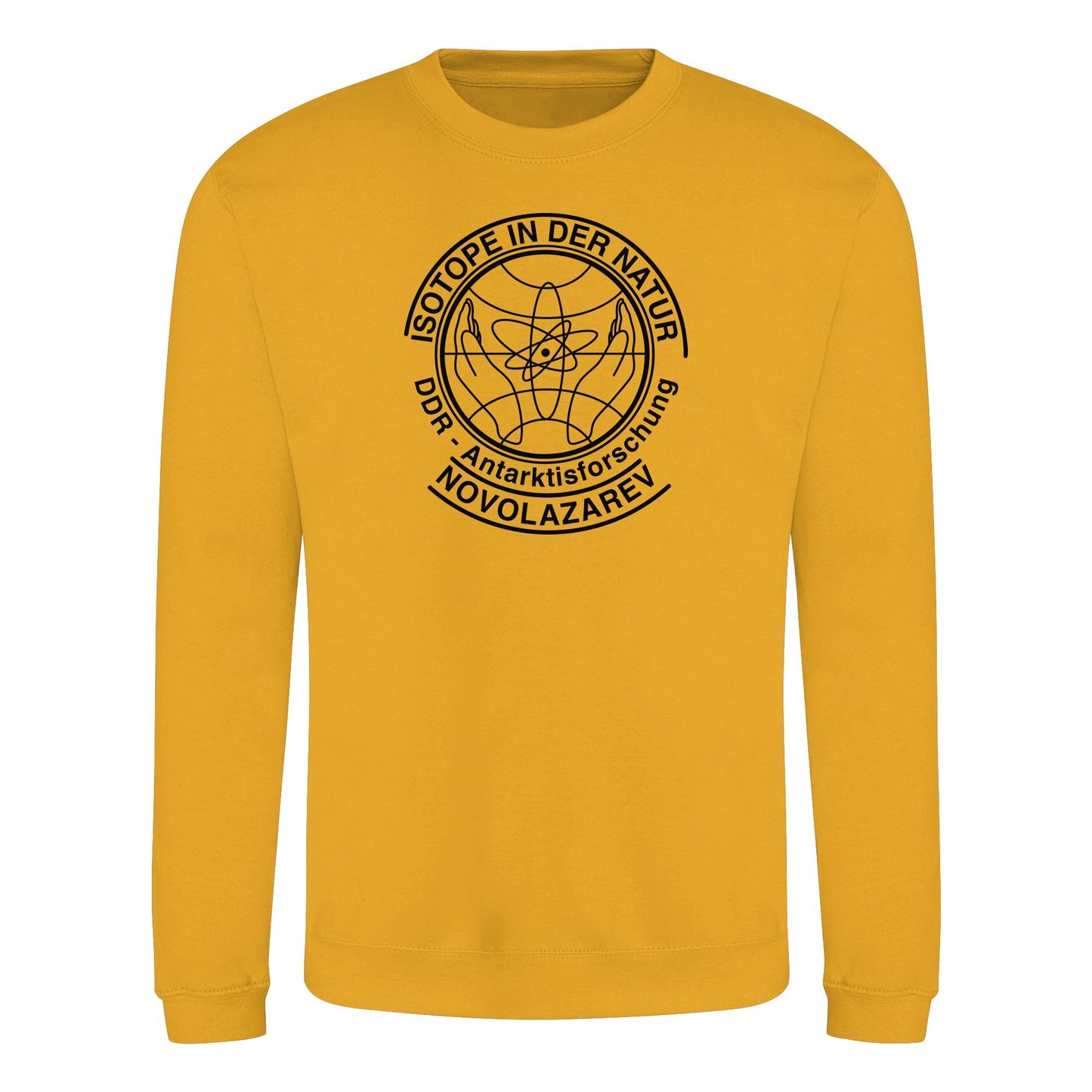 DDR Ostalgie Pullover Unisex • ISOTOPE IN DER NATUR, DDR-ANTARKTISFORSCHUNG