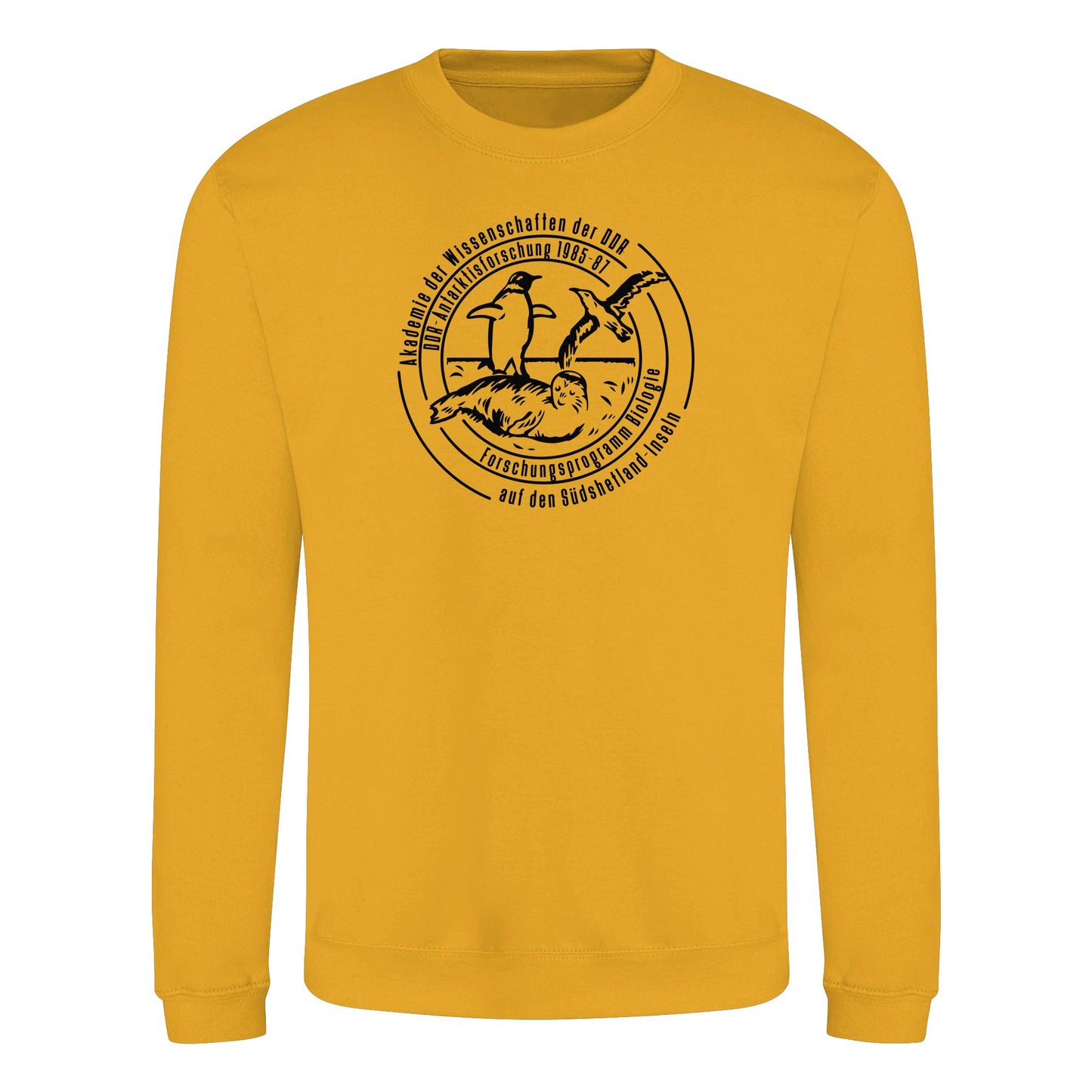DDR Ostalgie Pullover Unisex • ANTARKTISFORSCHUNG DER DDR - 1985-1987 - POSTSTEMPEL