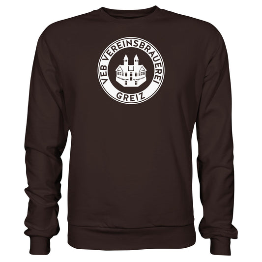 DDR Ostalgie Pullover Unisex • VEB VEREINSBRAUEREI GREIZ