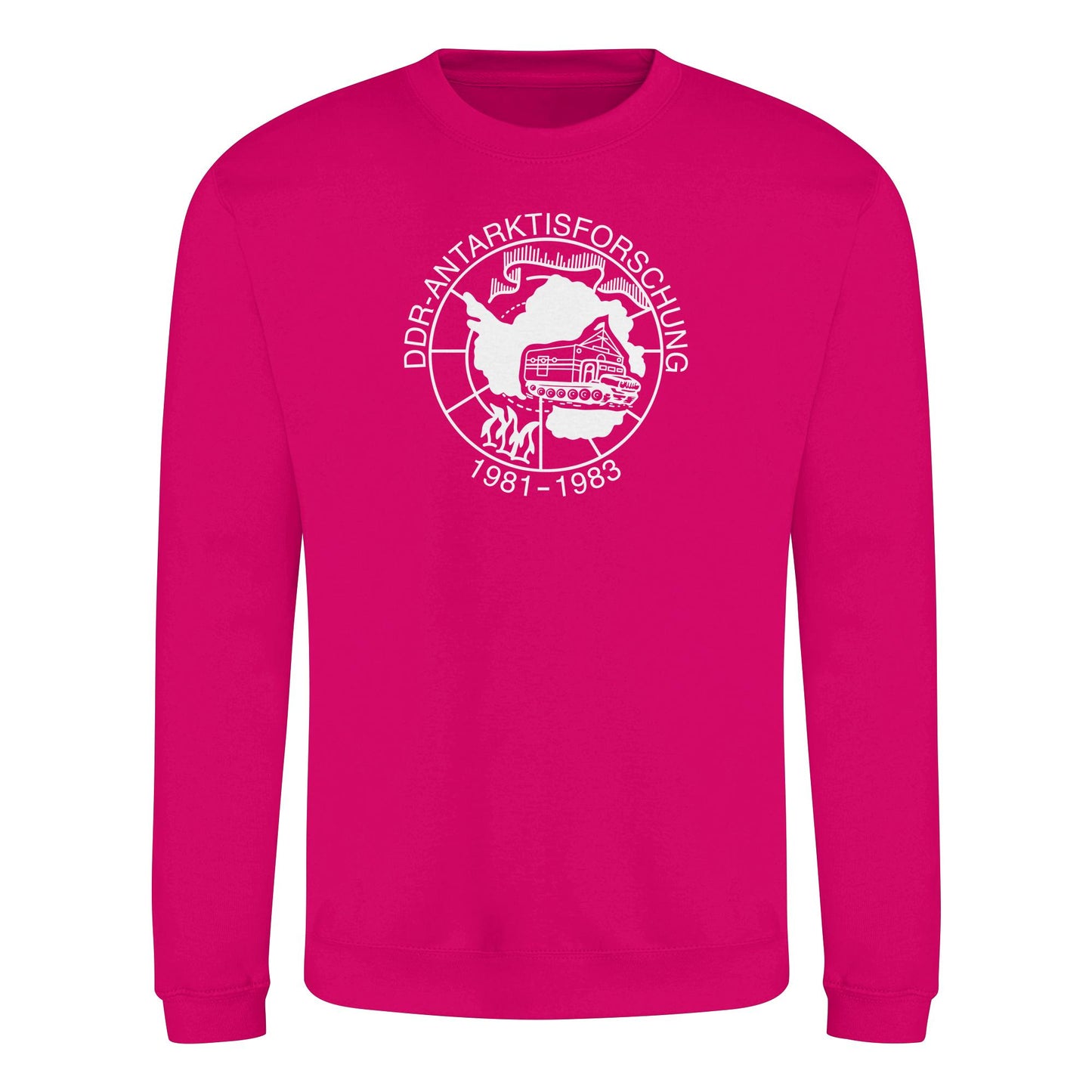DDR Ostalgie Pullover Unisex • ANTARKTISFORSCHUNG DER DDR - 1981-1983