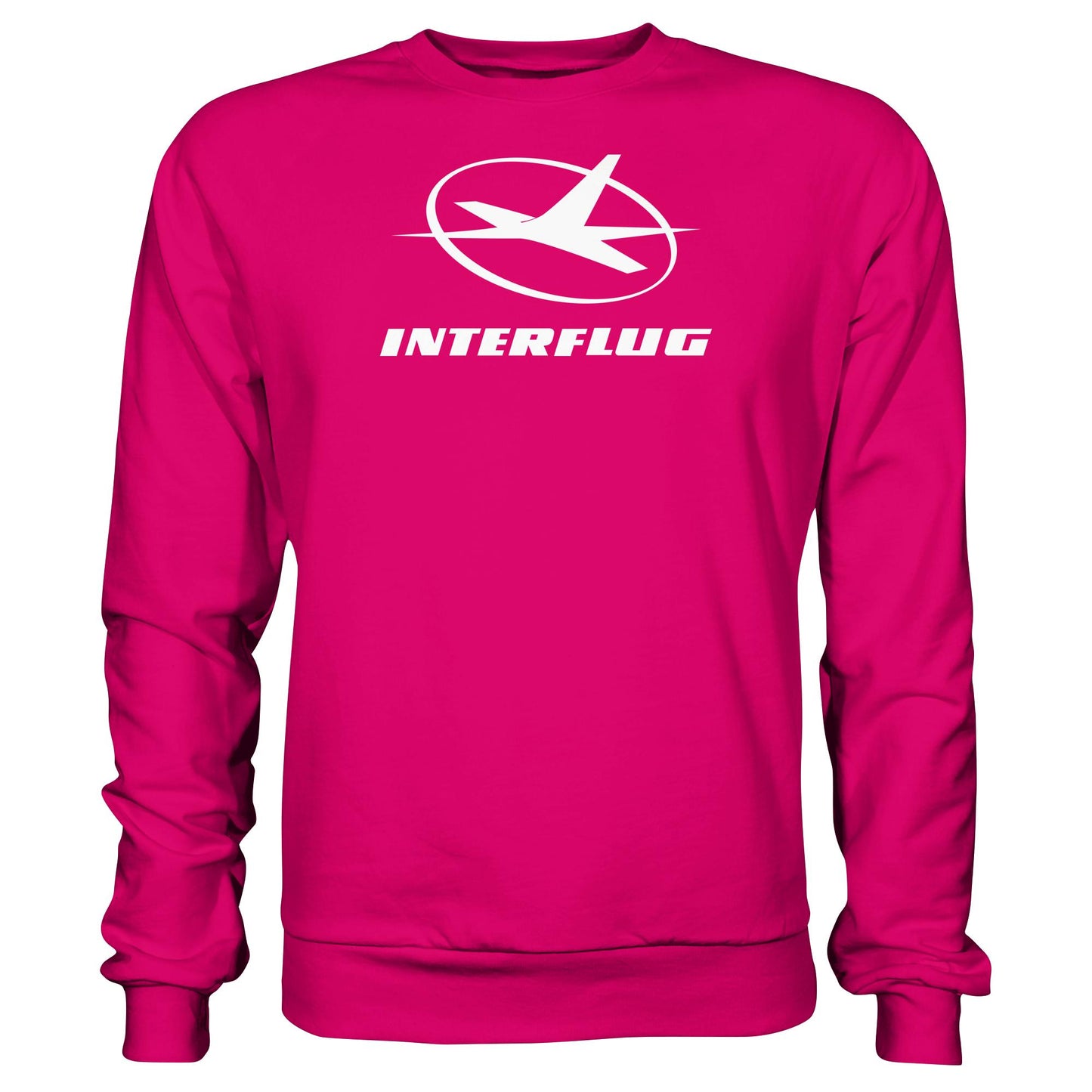 DDR Ostalgie Pullover Unisex • INTERFLUG MONOCHROM