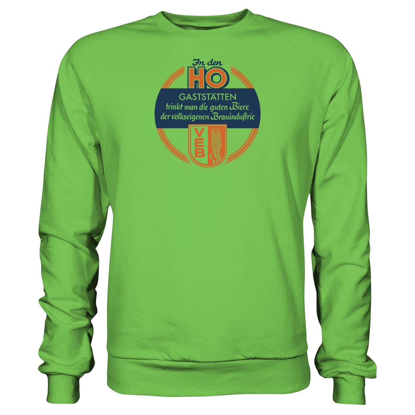 DDR Ostalgie Pullover Unisex • HO - VOLKSEIGENE BRAUINDUSTRIE