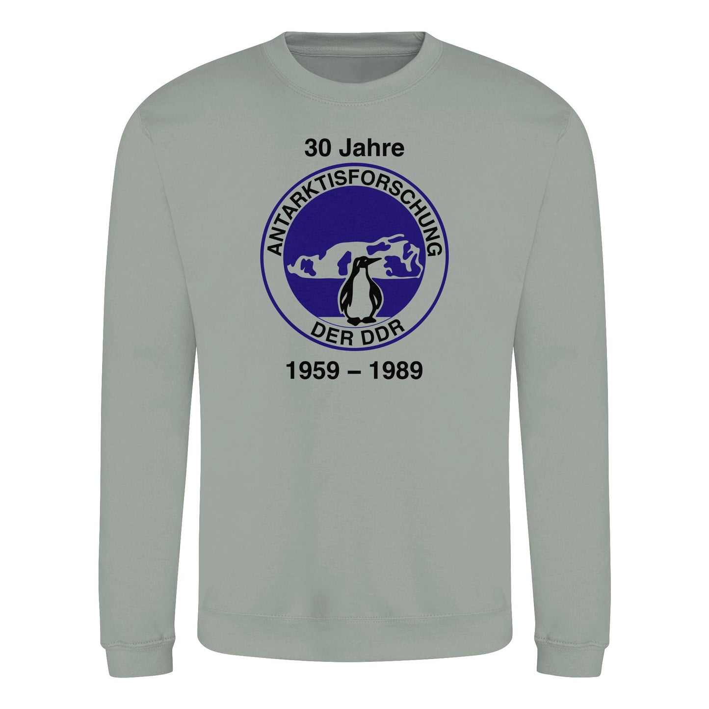 DDR Ostalgie Pullover Unisex • 30 JAHRE ANTARKTISFORSCHUNG DER DDR - 1989